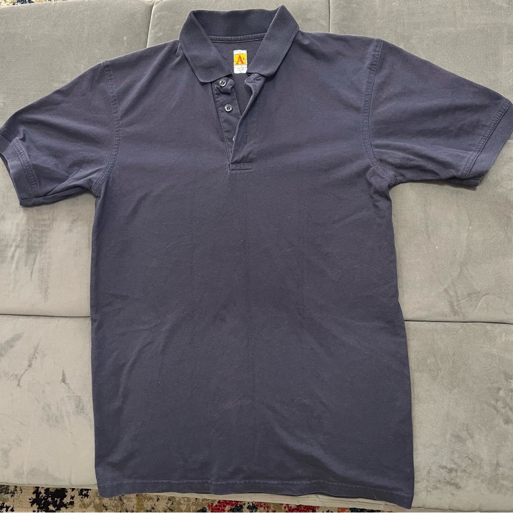 Men's Navy Polo School Shirt
